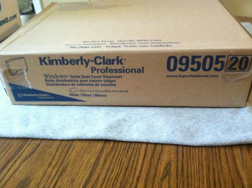 Kimberly clark 09505  20 professional windows toilet seat cover dispenser for sale