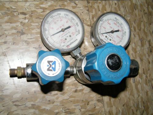 matheson gas regulator 3537-350 pressure control lab welding tank aptech