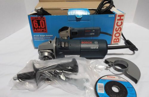 **NEW** BOSCH 1347A 4 1/2&#034; ANGLE GRINDER 6.0 AMP