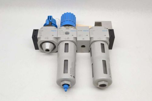 Festo lfr-d-midi valve assembly 230psi 1/4 in npt pneumatic regulator b491254 for sale