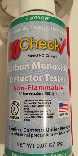 HSI Fire And Safety Carbon Monoxide (CO) Detector Tester Can Net Wt 0.07 (2g)