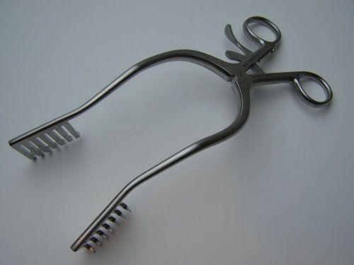 Ssi miskimon cerebellar retractor 7x7 angled 8 3/4&#034; german surgical instruments for sale