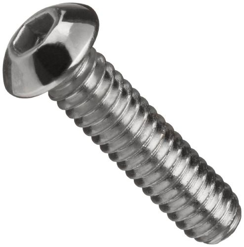 Small parts chrome button socket cap 5/8&#034; screw - 1 1/2&#034; length - pack of 10 for sale