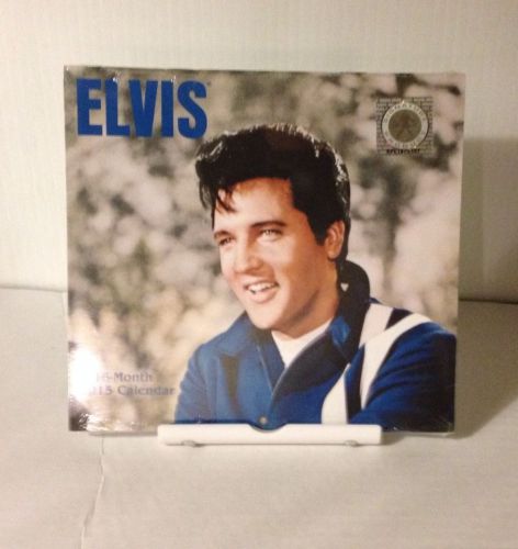 Elvis Presley 2015 Color 16 Mini Month Calendar - Sealed!
