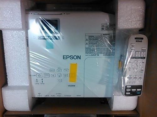New Epson VS335W WXGA 3LCD Projector Free Shipping NEW IN BOX