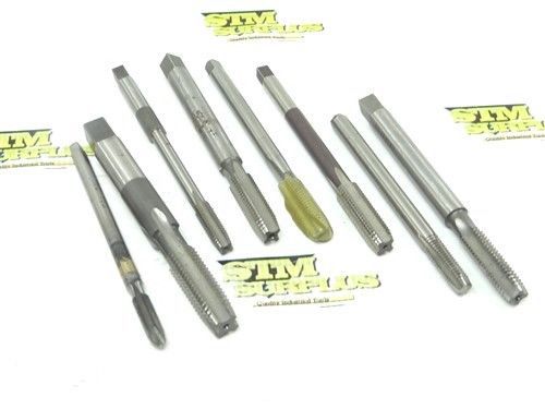 Lot of 8 hand taps 3/8&#034; -16 nc to 5/8&#034; -11 nc besly r&amp;n jarvis bosnia for sale