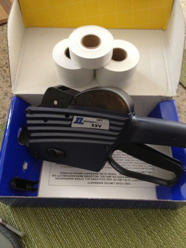 XL Pro 22V Date &amp; Time Gun &amp; Labels 1 line, 8 Characters