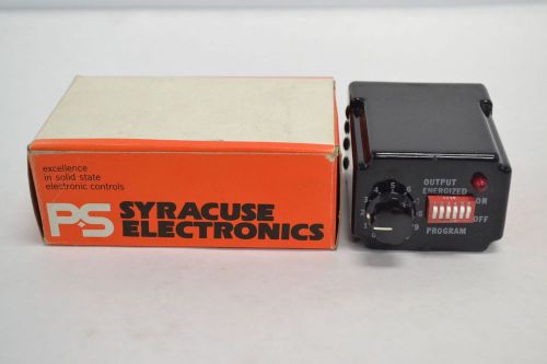 New syracuse electronics rpcd-300 delay 300sec relay 48v-dc 10a amp b264528 for sale