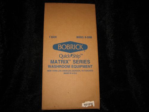 BOBRICK B-5288 COMMERCIAL DOUBLE ROLL TOILET PAPER DISPENSER BATHROOM/RESTROOM