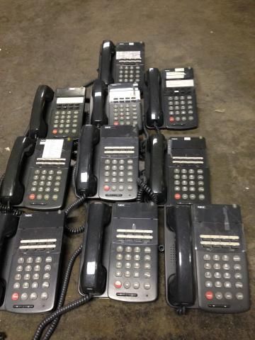 Lot of 10 NEC ETW 8-1, 8-2 Office Business Phones