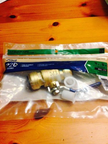 3/4 brass sharkbite ball valve for pex cpvc and copper for sale