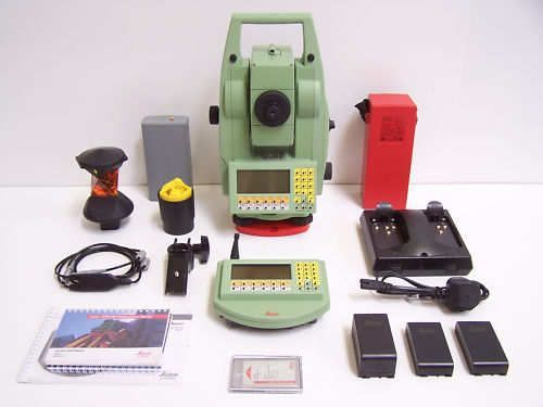 Leica Robotic Reflectorless Total Station TRCA1105 Plus With Power Search