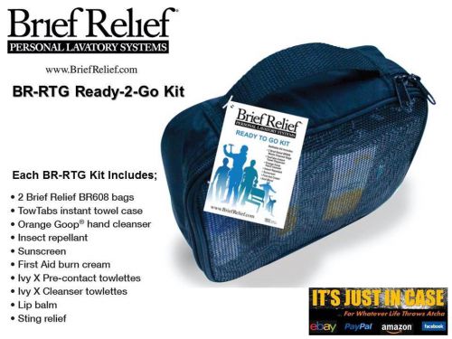 Brief Relief BR-RTG, Ready-2-Go, Disposable Urinal Kit