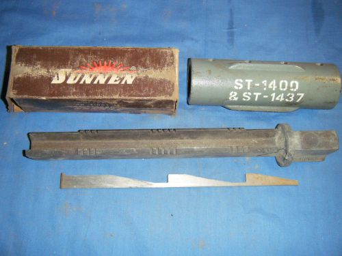Sunnen hone mandrel 1400 - new old stock with truing sleeve, box, wedge, stone for sale
