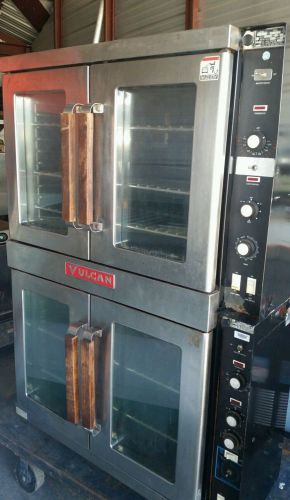 Vulcan Electric Double Stack Full Size Convection Oven ET-88D SS untested