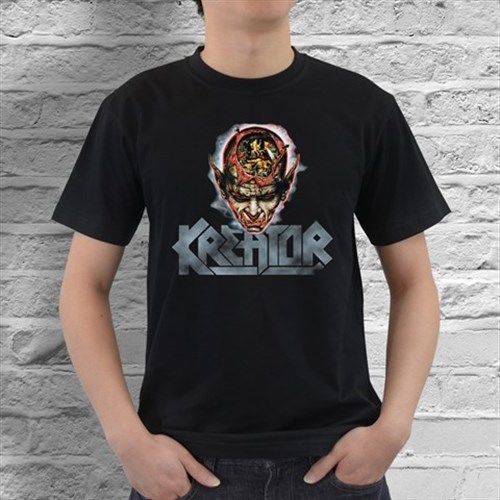 New Kreator Mens Black T-Shirt Size S, M, L, XL, XXL, XXXL
