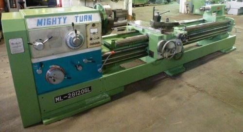 Mighty usa mighty turn model ml-28120gl 28&#034; x 120&#034; engine lathe for sale
