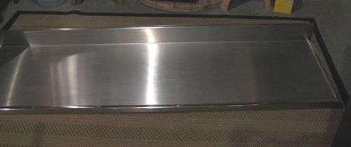 Stainless Steel Countertop w Backsplash 7&#039;x2&#039; LIST $1600+ ADVANCE TABCO