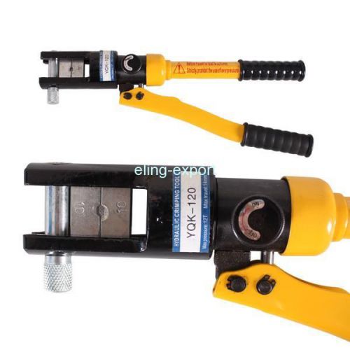 New 12ton hydraulic crimping press cable crimper tool  good warranty + seal kit for sale