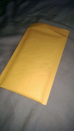 10 #0000 4x8 SMALL SELF SEAL KRAFT BUBBLE MAILERS PADDED ENVELOPES 4&#034; x 8&#034;