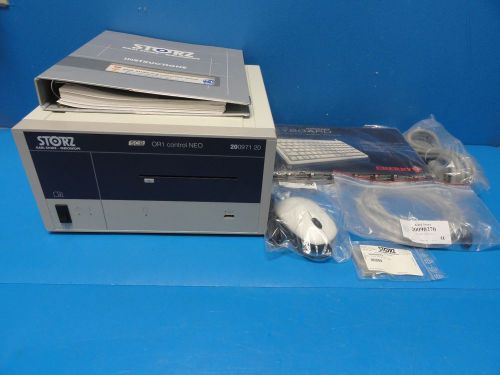 Karl storz 20093801u1-dr scb or1 control neo system (20097120-1) w/o software cd for sale