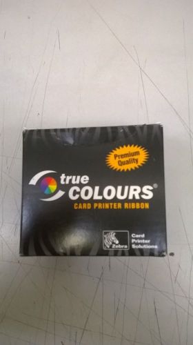 ZEBRA TRUE COLOURS CARD PRINTER RIBBON