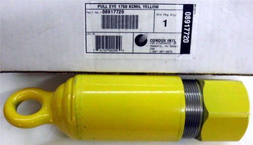 Condux 08917720  pulling eye 1750 kcmil yellow new for sale