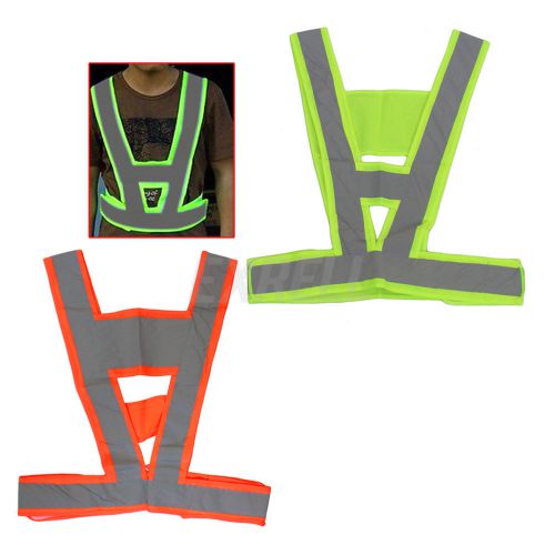 New high visiblity warning security working reflective vest safety strip for sale