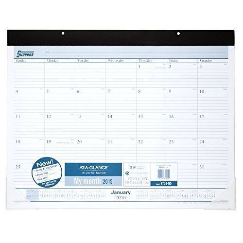 At-a-glance monthly desk and wall calendar 2015 22 x 17 inch page size 2e home for sale