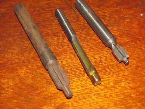 LOT OF 3 COUNTERBORES , 9/32 , 5/16 AND .240  DIAMETER
