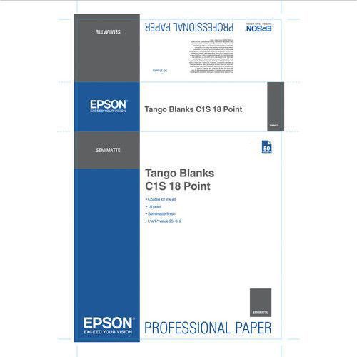 S045171 - EPSON Tango Blanks C1S 18 Point 24&#034; x 36&#034; (50 sheets)