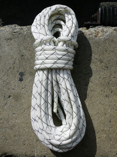 Sterling Static Line Low Stretch Rope Climbing, Rappel, Tag Line  7/16&#034; x 80&#039;