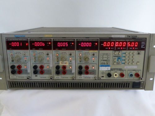 Tektronix TEK TM5006 PS 5010 Programable Power supply x4 PS 5004 Precision power