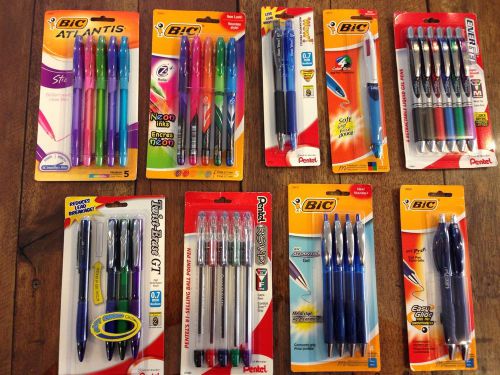Bic / Pentel Pens And Pencils