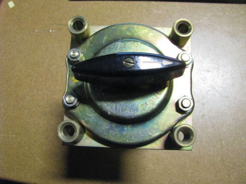 ELECTRO SWITCH ROTARY SWITCH # 123914LJ NSN: 5930-01-088-8248  30A  500VAC