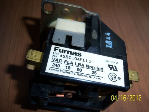 Furnas definite purpose controller 45bc10afll2 240vac 18fla 90lra 25 non-ind for sale