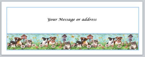 30 Personalized Return Address Labels Dogs Buy 3 get 1 free (ct249)