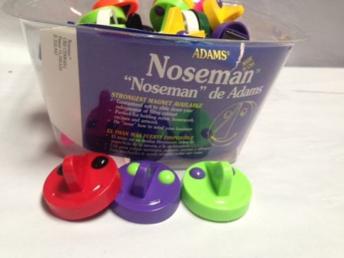 NOSEMAN magnet set, quantity 50, assorted colors, NEW
