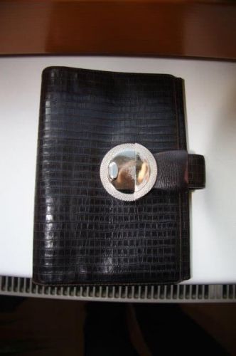 Filofax Deco personal organizer agenda used