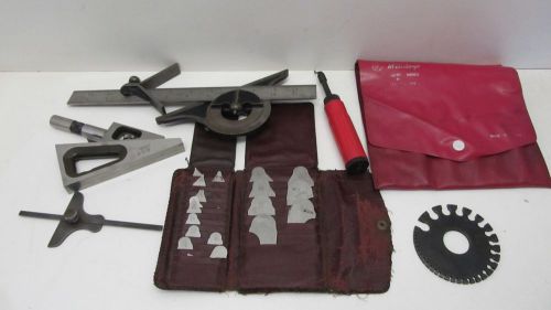 Lot of machinist tools lufkin mitutoyo  etc for sale
