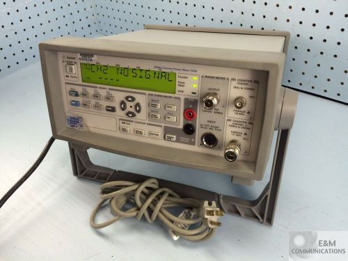 53147A A AGILENT MICROWAVE FREQ COUNTER/POWER METER/DVM 20GHZ WITH FABRIC CASE