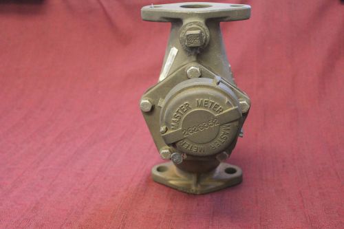 Mater Meter MMT-Z 1-1/2&#034; Flanged Brass Water Meter New