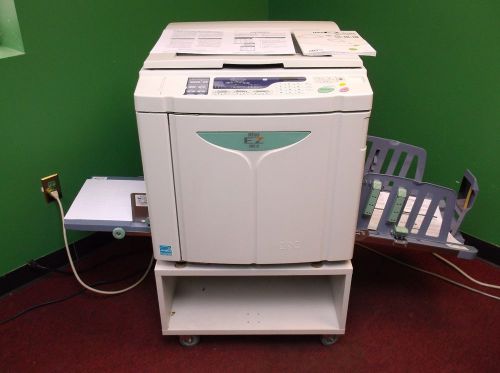 Riso ez390 digital high speed duplicator making excellent prints &amp; is networked for sale
