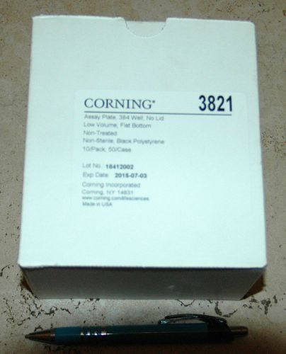 Corning 3821 low volume 384-well microplates, 50 µl, flat bottom - exp 2015/07 for sale