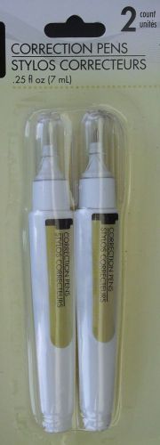 White out correction pens 7 ml/pen  2 pens/pack for sale