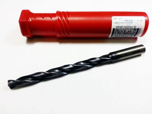 10.6mm Allied AMEC ASC 320 TiALN Solid Carbide Coolant Fed Drill (N 999)
