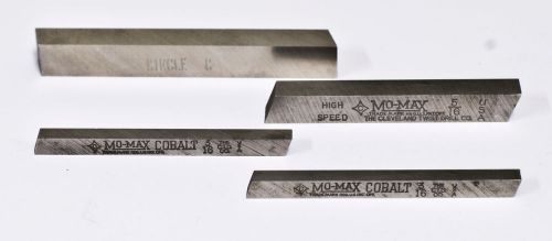 Mo-Max Cobalt HHS Lathe bits 3/16; 5/16 and 3/8 Clevleland, Ohio USA made MoMax