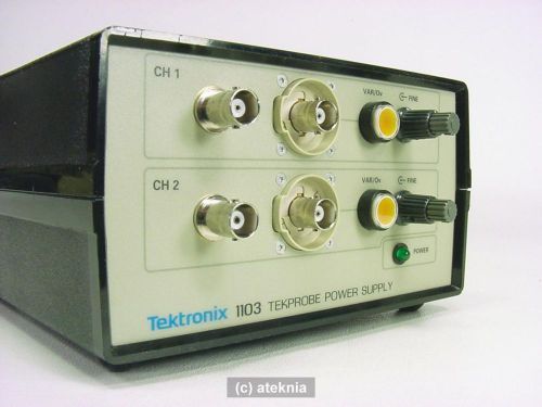 Tektronix tek 1103 dual tekprobe probe power supply f/p6205, p6243, p6245, p6246 for sale