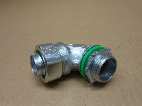 1 new american str7590 3/4&#034; liquid tight connector 90 degree equals o-z 4q-975 for sale