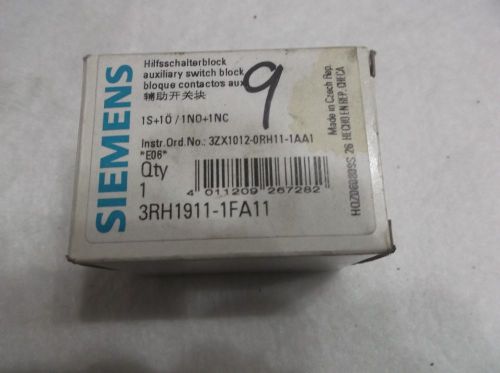 Siemens 3RH1911-1FA11 NNB
